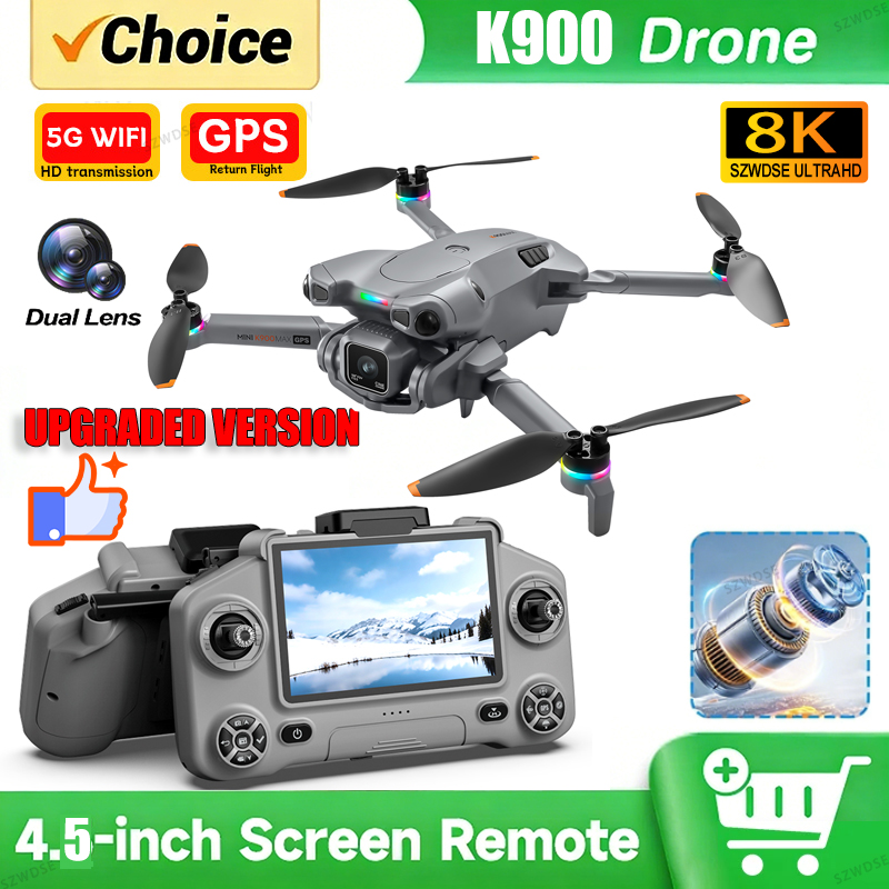Drone Multispectral - 새로운 K900 MAX GPS 드론, 4K