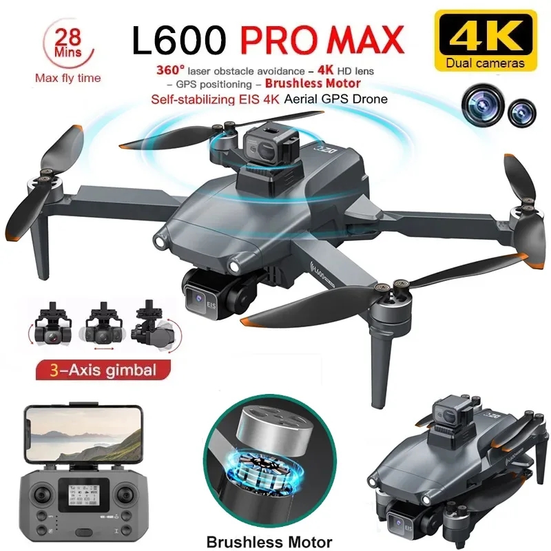 Drone Cinematic - L600 PRO MAX GPS 드론 전문
