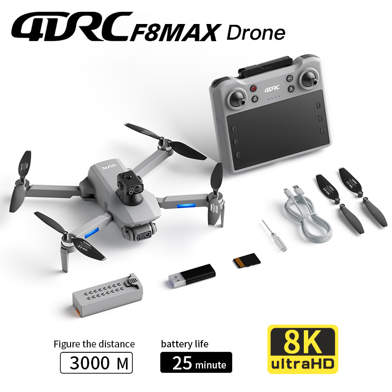 Drone Cinematic - F8 MAX GPS 드론 전문가용 8K
