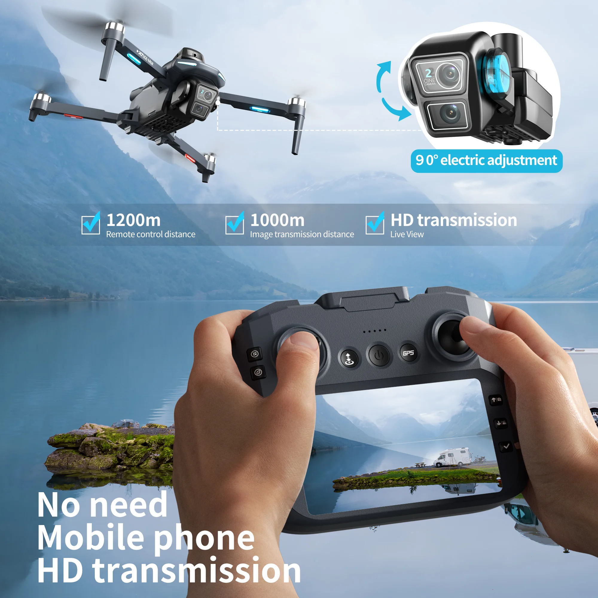 레노버 XT606 드론 프로페셔널 8K HD 카메라 5 - Drone Multispectral 리뷰 및 가격