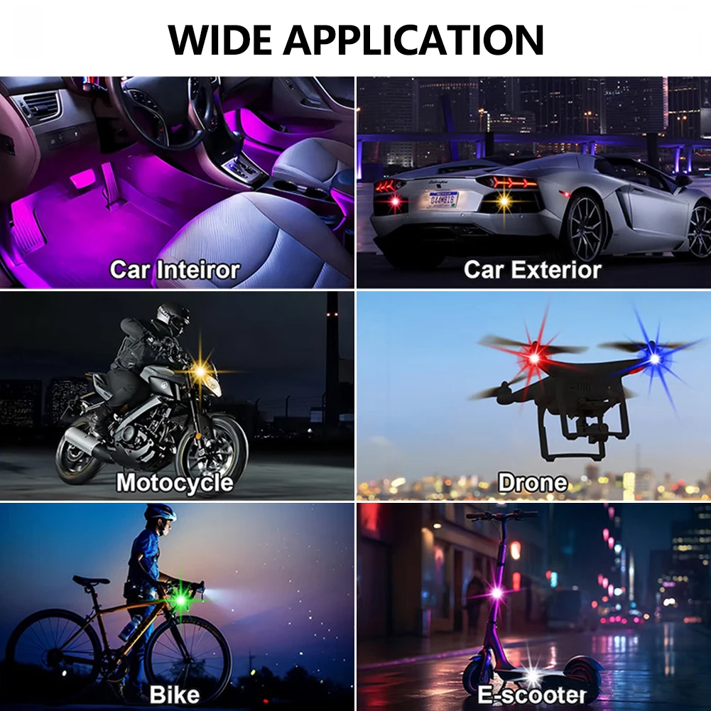 1-8PCS USB 충전식 방수 자동차 오토바이 드론  - Drone Lidar 리뷰 및 가격