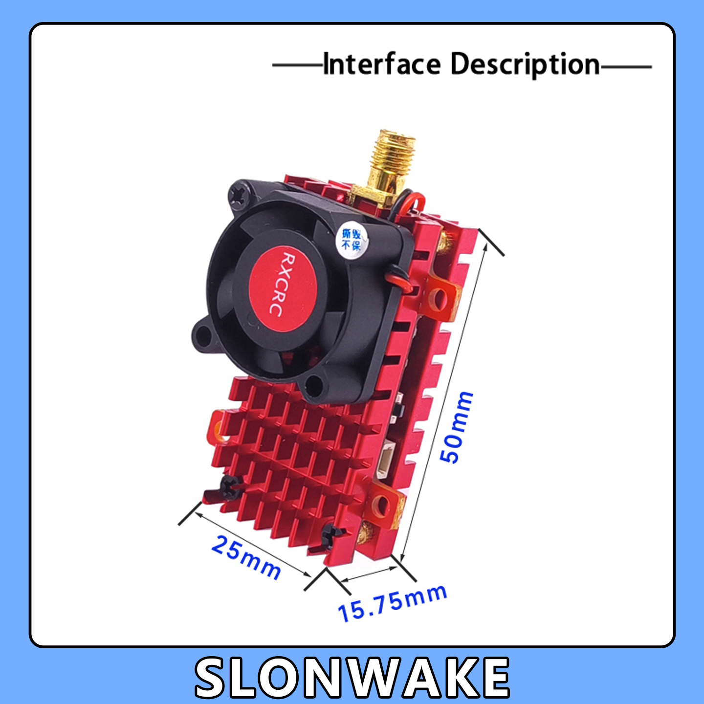 SLONWAKE 5.8G 2W VTX FPV 1800T - Drone Cinematic 리뷰 및 가격