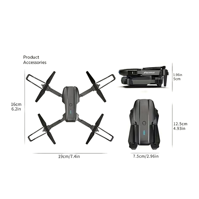 페이스글 UAV E99 노바 RC 드론 미니 항공기 접 - Drone Video Production 리뷰 및 가격
