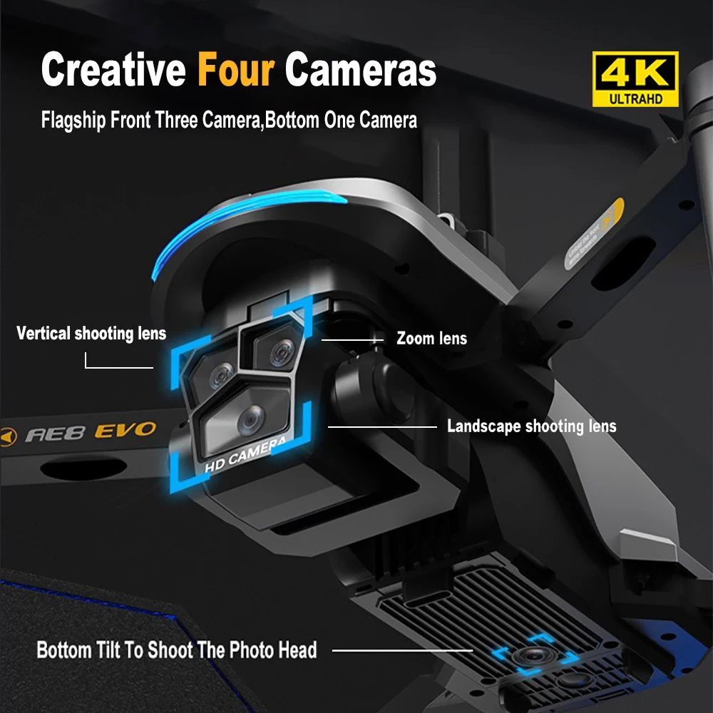 AE8 EVO 드론 GPS 8K 프로페셔널 HD 360 - Drone Photogrammetry 리뷰 및 가격